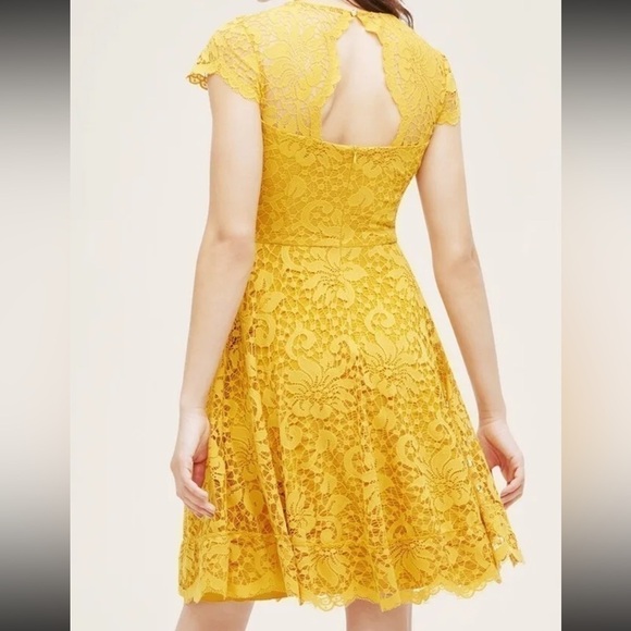 KENZIE Women’s Floral-Lace Fit & Flare Dress Size 6 - Picture 2 of 7